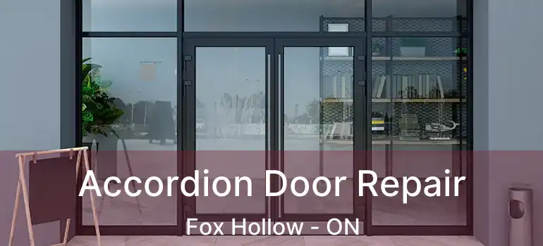  Accordion Door Repair Fox Hollow - ON