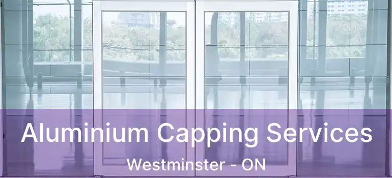  Aluminium Capping Services Westminster - ON