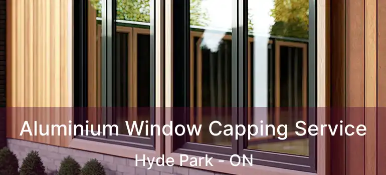  Aluminium Window Capping Service Hyde Park - ON
