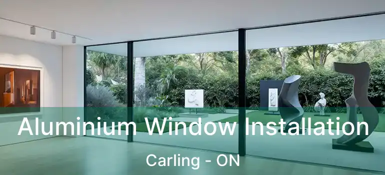  Aluminium Window Installation Carling - ON