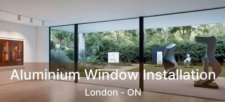  Aluminium Window Installation London - ON
