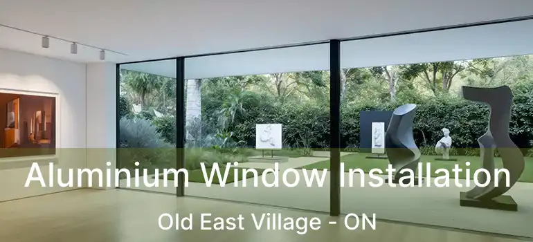  Aluminium Window Installation Old East Village - ON