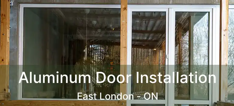  Aluminum Door Installation East London - ON