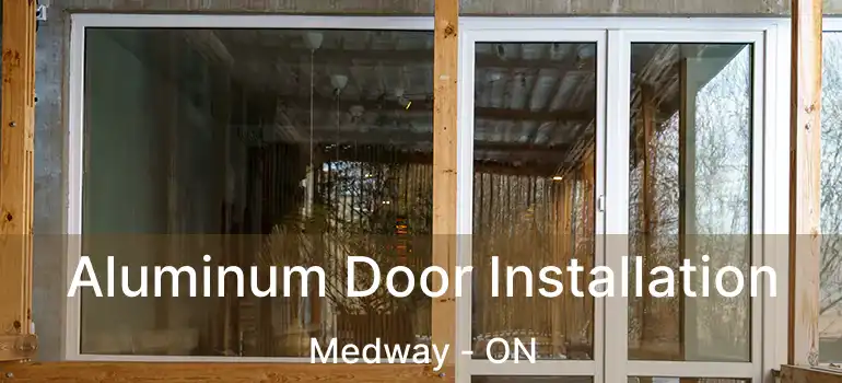  Aluminum Door Installation Medway - ON