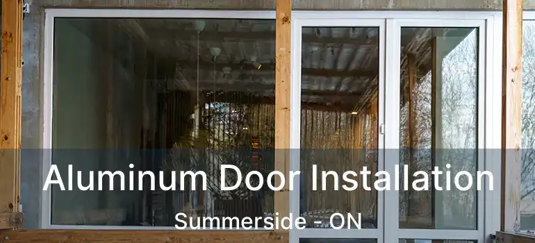  Aluminum Door Installation Summerside - ON