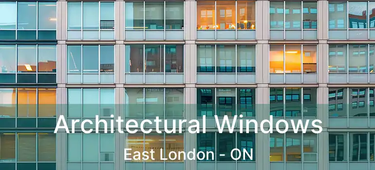 Architectural Windows East London - ON