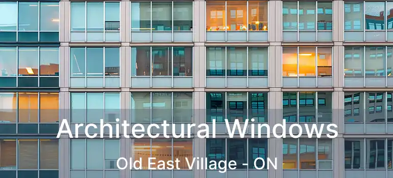  Architectural Windows Old East Village - ON