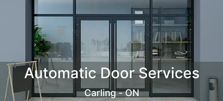  Automatic Door Services Carling - ON