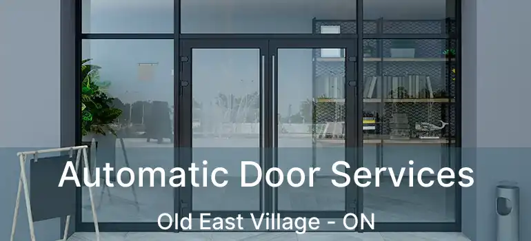  Automatic Door Services Old East Village - ON