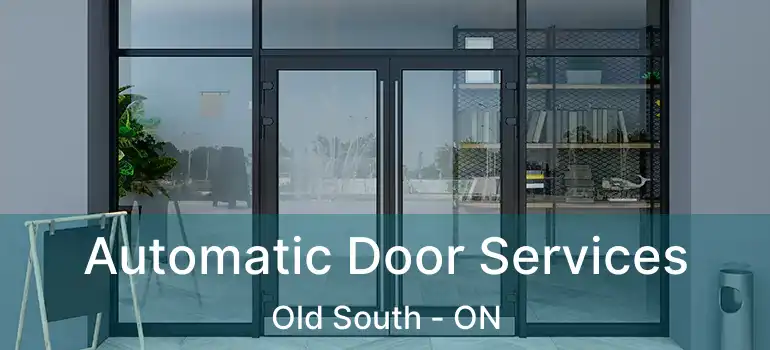  Automatic Door Services Old South - ON