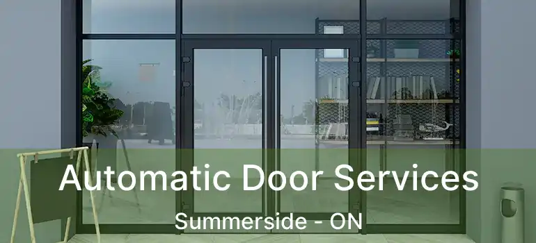  Automatic Door Services Summerside - ON