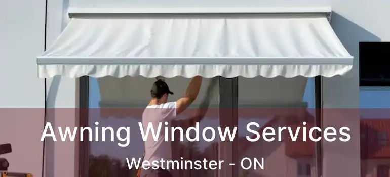  Awning Window Services Westminster - ON