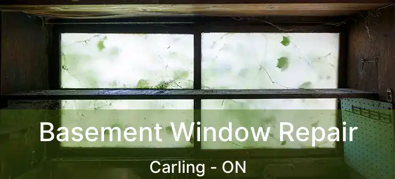  Basement Window Repair Carling - ON
