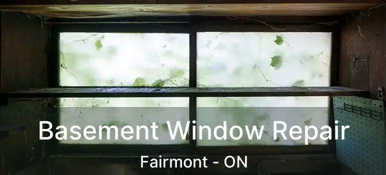  Basement Window Repair Fairmont - ON