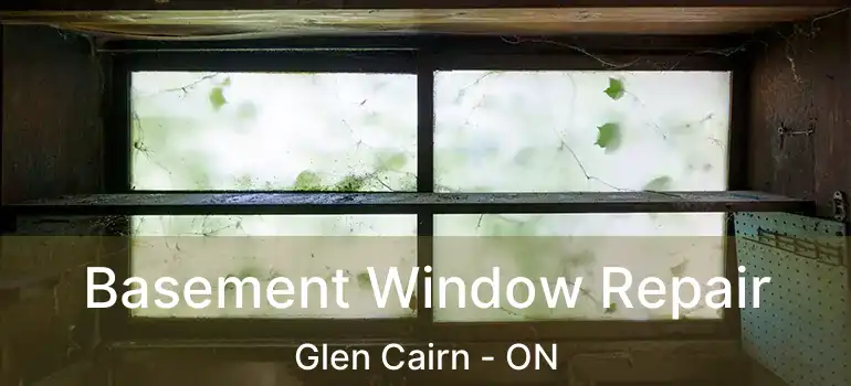  Basement Window Repair Glen Cairn - ON