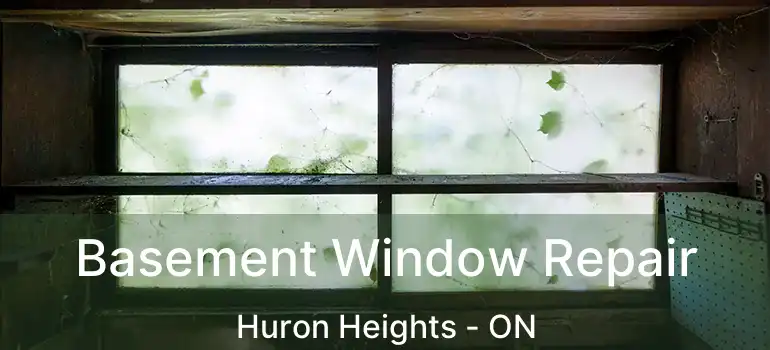  Basement Window Repair Huron Heights - ON
