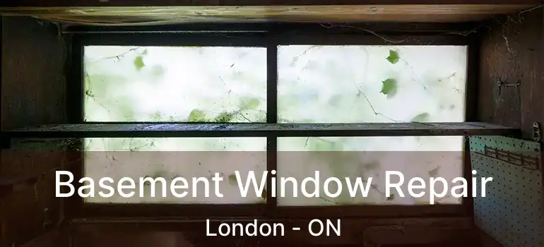  Basement Window Repair London - ON