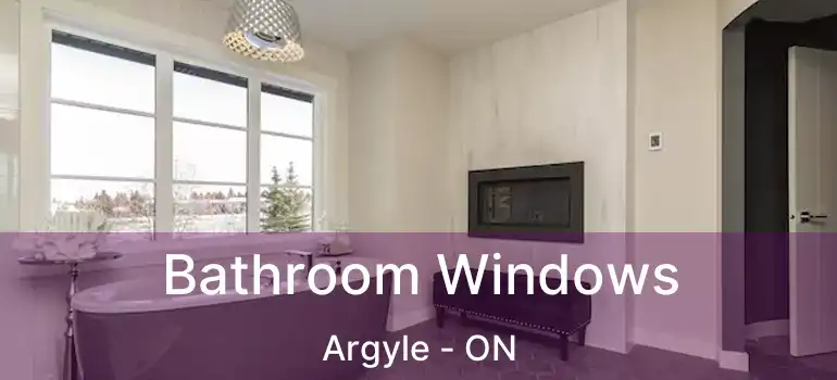  Bathroom Windows Argyle - ON