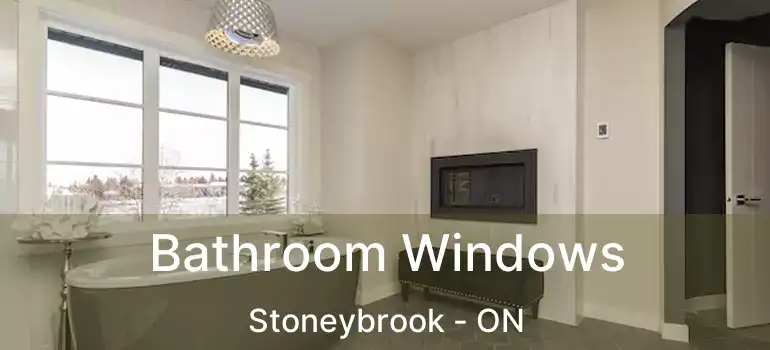  Bathroom Windows Stoneybrook - ON