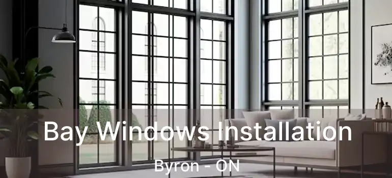 Bay Windows Installation Byron - ON