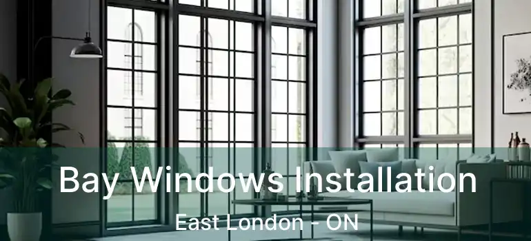  Bay Windows Installation East London - ON