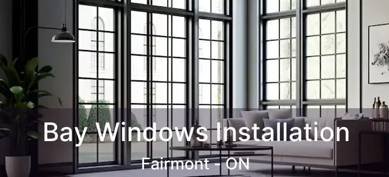  Bay Windows Installation Fairmont - ON