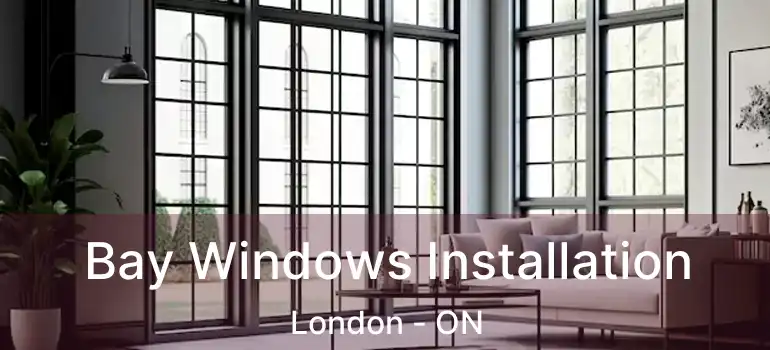  Bay Windows Installation London - ON