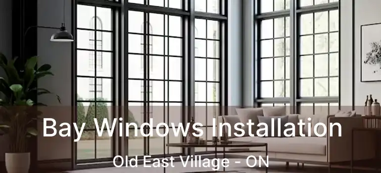  Bay Windows Installation Old East Village - ON