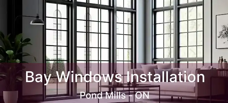  Bay Windows Installation Pond Mills - ON