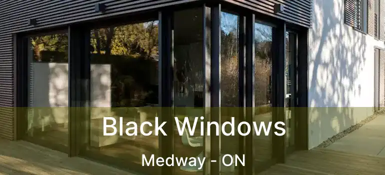  Black Windows Medway - ON