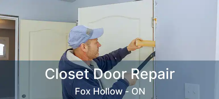  Closet Door Repair Fox Hollow - ON