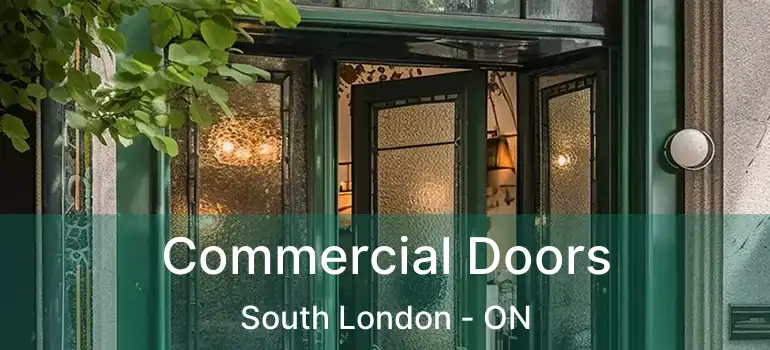  Commercial Doors South London - ON