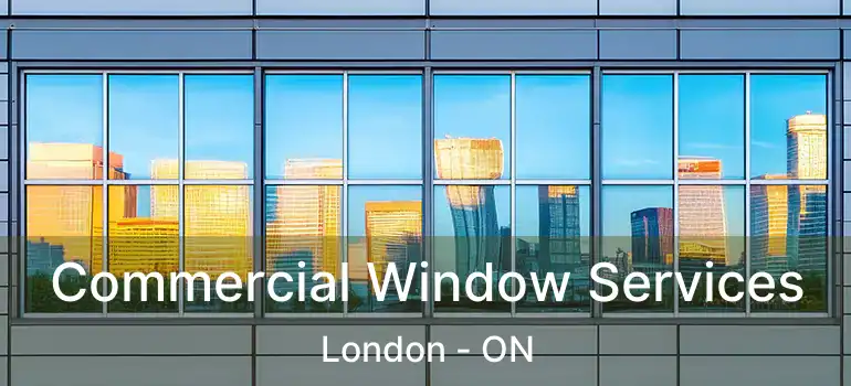  Commercial Window Services London - ON