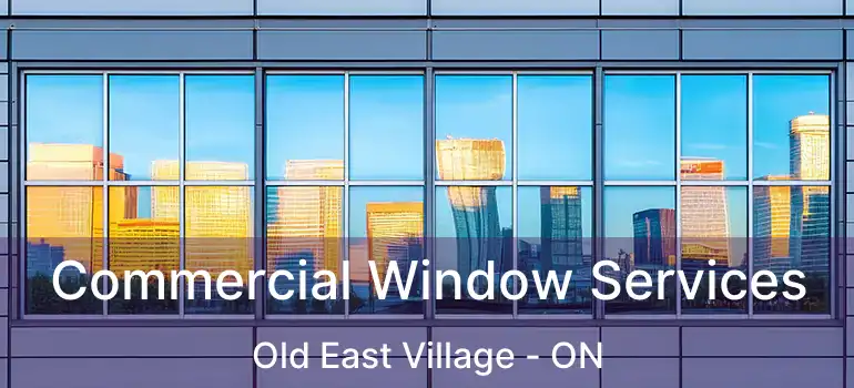  Commercial Window Services Old East Village - ON