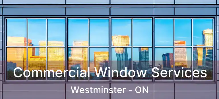  Commercial Window Services Westminster - ON
