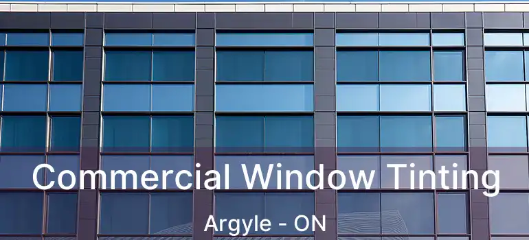  Commercial Window Tinting Argyle - ON