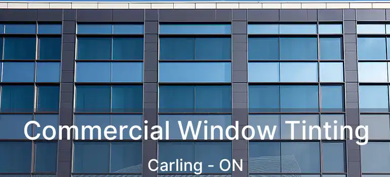  Commercial Window Tinting Carling - ON
