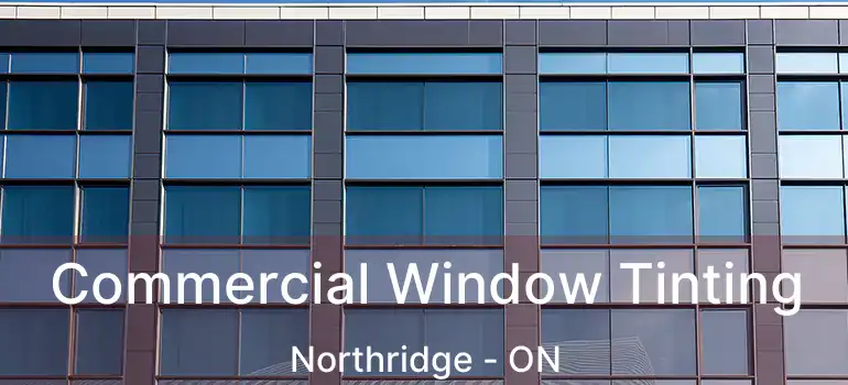  Commercial Window Tinting Northridge - ON