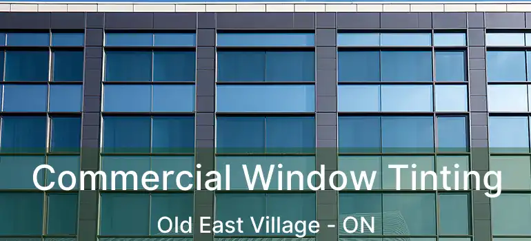  Commercial Window Tinting Old East Village - ON