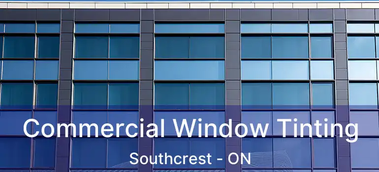  Commercial Window Tinting Southcrest - ON