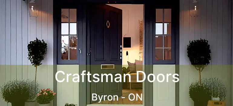  Craftsman Doors Byron - ON