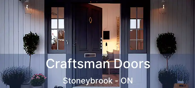  Craftsman Doors Stoneybrook - ON