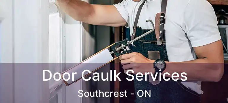  Door Caulk Services Southcrest - ON