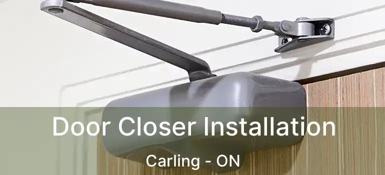  Door Closer Installation Carling - ON