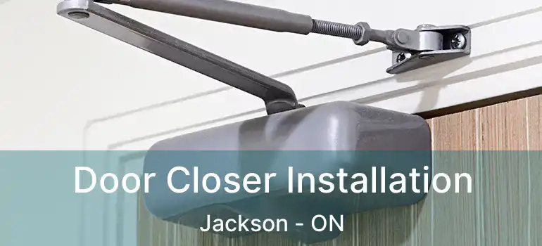  Door Closer Installation Jackson - ON