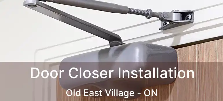  Door Closer Installation Old East Village - ON