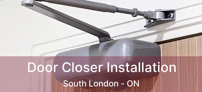  Door Closer Installation South London - ON