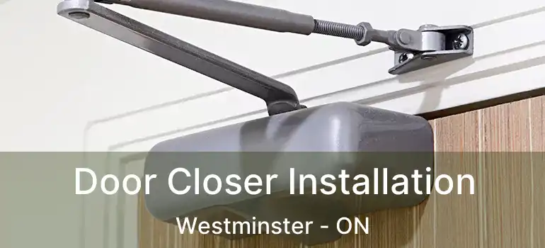  Door Closer Installation Westminster - ON