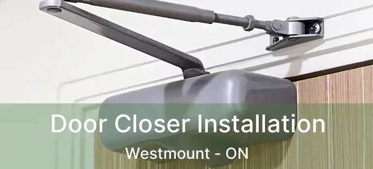  Door Closer Installation Westmount - ON