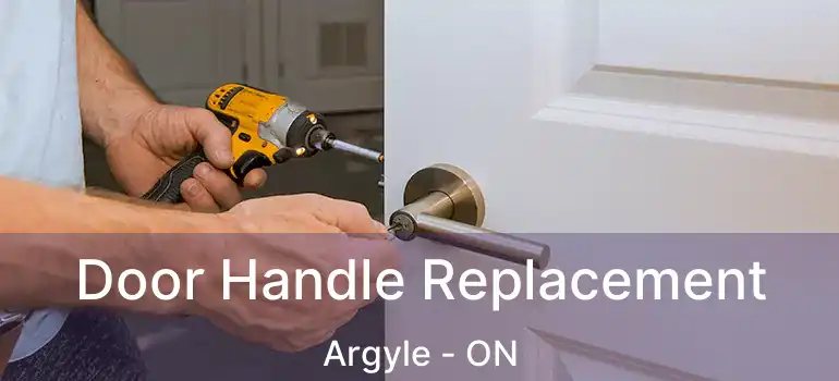  Door Handle Replacement Argyle - ON